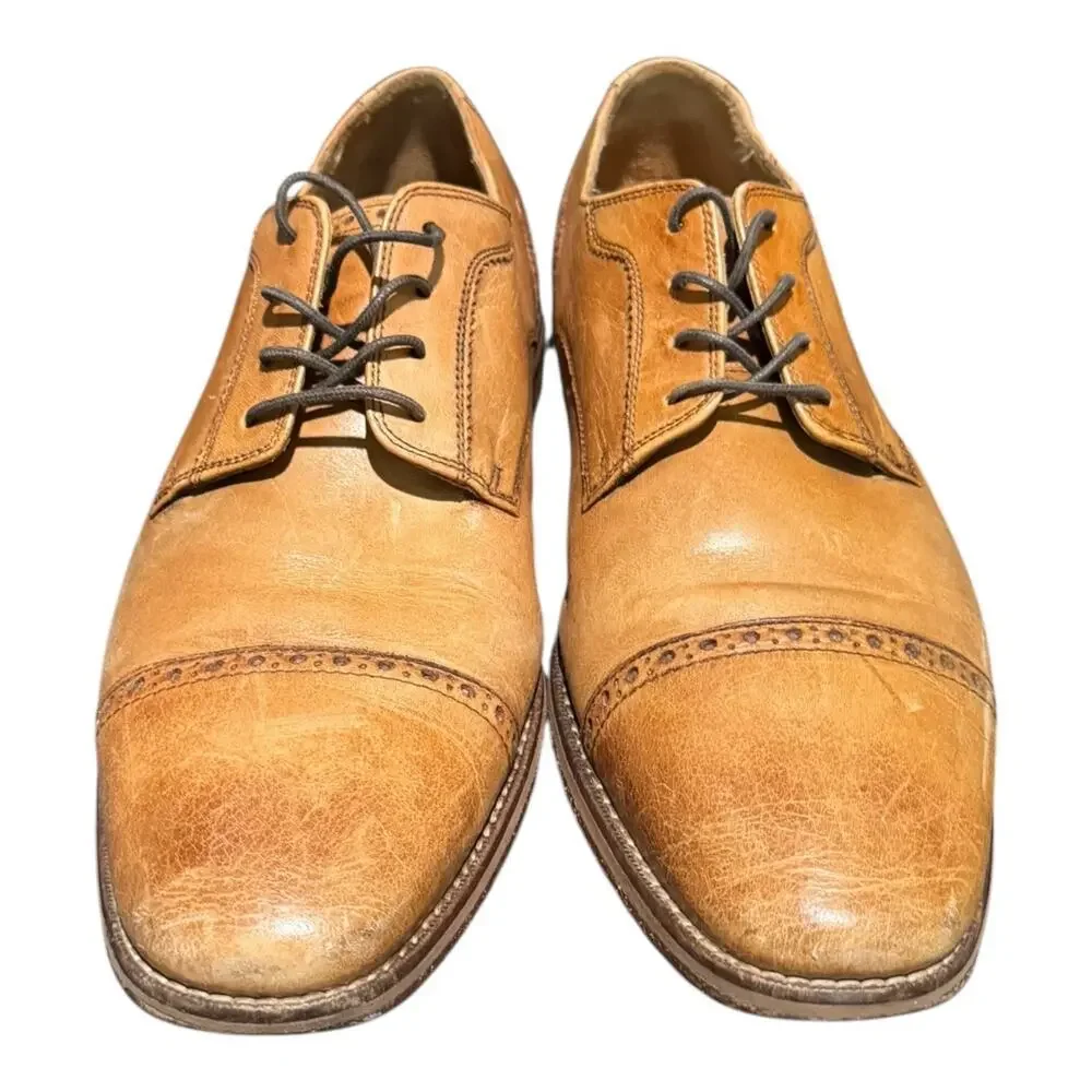 Cole Haan Grand Os Oxford Dress Shoes Men’s Size 11 M Brown Lace Up
